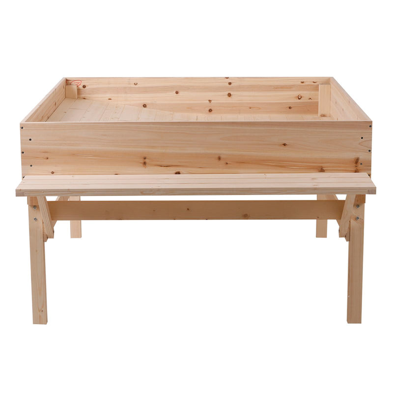 Orto Urbano Pensile per Giardino e Terrazzo in Legno 167x122x74 cm 