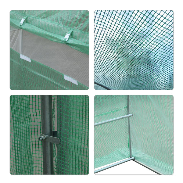 Serre de Jardin Polytunnel pour la Culture de Plantes en PE 600x300x200 cm prezzo