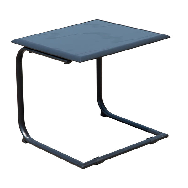 Salon de jardin en rotin synthétique 2 fauteuils et table basse grise prezzo