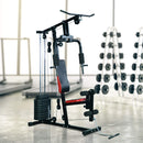 Stazione Fitness Multifunzione per Allenamento Professionale in Acciaio 