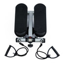 Mini Stepper Professionale per Allenamento Fitness a Casa con Corde Elastiche in Acciaio 38x30x16 cm 