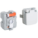 Toilette Wc Chimico Portatile 20L per Disabili e Anziani Camper Campeggio 41.5x36.5x42 cm 