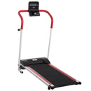 Tapis Roulant Elettrico Pieghevole con Schermo LCD Velocità 10km/h 