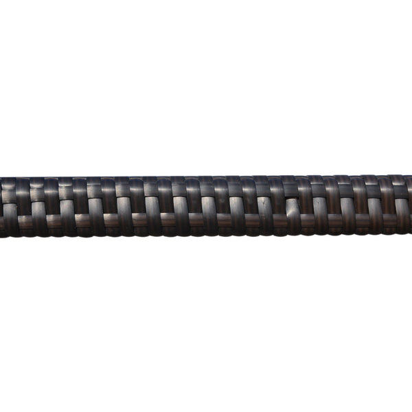 acquista Table basse de jardin en rotin synthétique avec étagère inférieure marron 150x85x74 cm