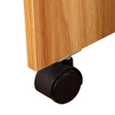 Tavolo Pieghevole Salvaspazio Legno Naturale 140x80x74 cm 