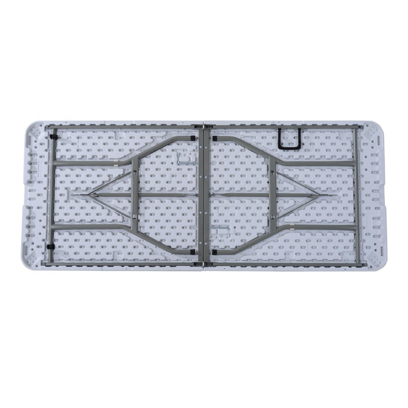 Tavolo da Campeggio Picnic Pieghevole Portatile Richiudibile in Valigia in PE 180x74x74 cm 