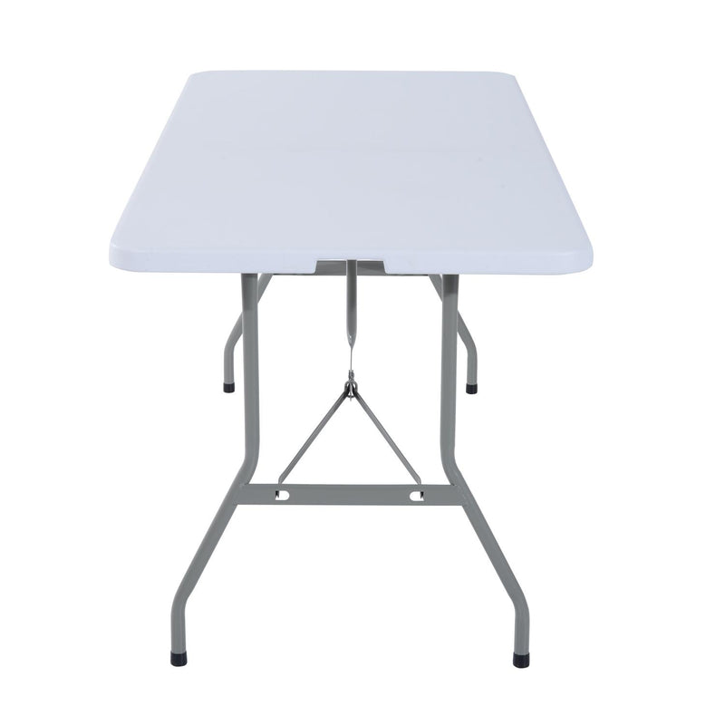 Tavolo da Campeggio Picnic Pieghevole Portatile Richiudibile in Valigia in PE 180x74x74 cm 