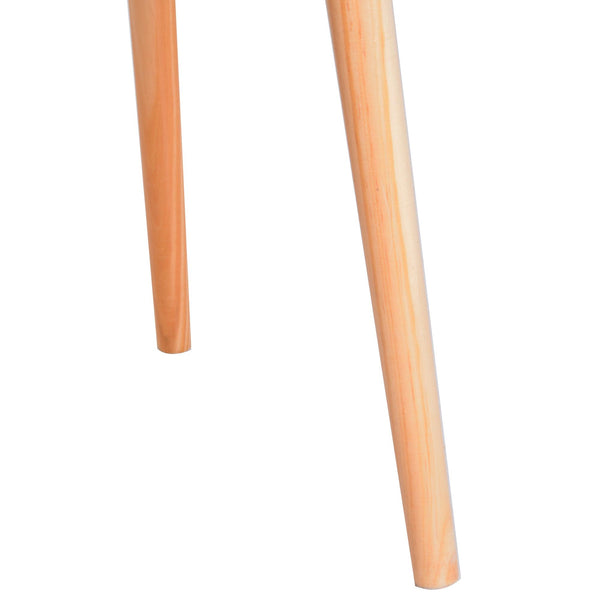 Table Basse Ronde Design Moderne en Bois MDF Ø38.5x41.5 cm sconto