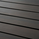 Tavolino da Soggiorno Modello Pallets in Legno Noce 80x80x46.5 cm 