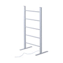 Scaldasalviette Stendino Elettrico in Lega d'Alluminio 100W 58x39x105 cm 