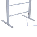 Scaldasalviette Stendino Elettrico in Lega d'Alluminio 100W 58x39x105 cm 