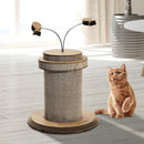 Struttura Tiragraffi in Cartone Ondulato Erba Gatta Ø39x38.5 cm 