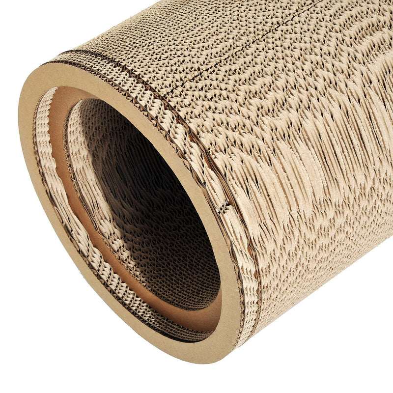 Struttura Tiragraffi in Cartone Set 3 Pezzi Multifunzionale con Erba Gatta 