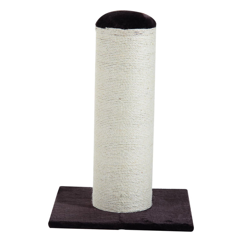 Palo Colonna Tiragraffi per Gatti in Legno e Sisal naturale Marrone crema 50x50x72 cm 