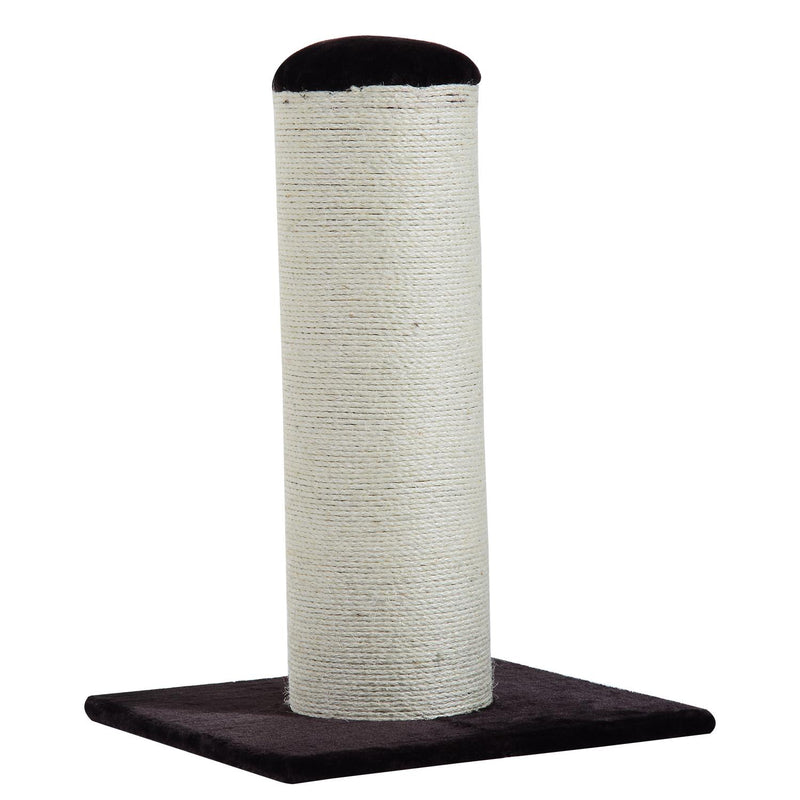 Palo Colonna Tiragraffi per Gatti in Legno e Sisal naturale Marrone crema 50x50x72 cm 