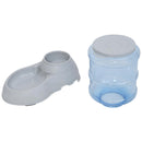 Distributore Automatico di Cibo per Gatti e Cani 3.8 Litri Bianco 