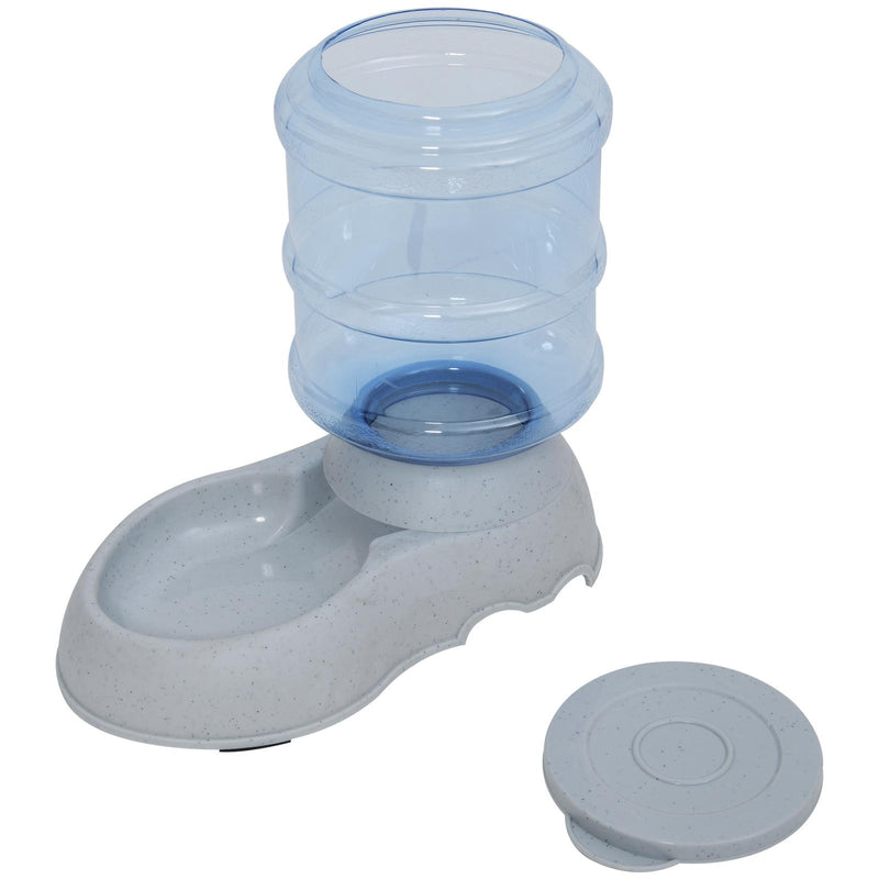 Distributore Automatico di Cibo per Gatti e Cani 3.8 Litri Bianco 