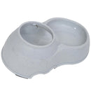 Distributore Automatico di Cibo per Gatti e Cani 3.8 Litri Bianco 