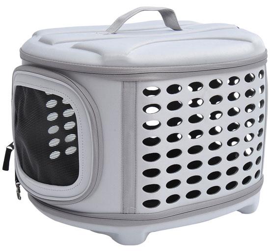 Panier pour chien pliable en EVA gris clair 46x37x31 cm acquista