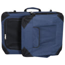 Trasportino per Cani e Gatti Pieghevole Blu nero 70x52x52 cm 