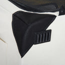 Trasportino per Cani e Gatti Pieghevole Crema nero 70x52x52 cm 
