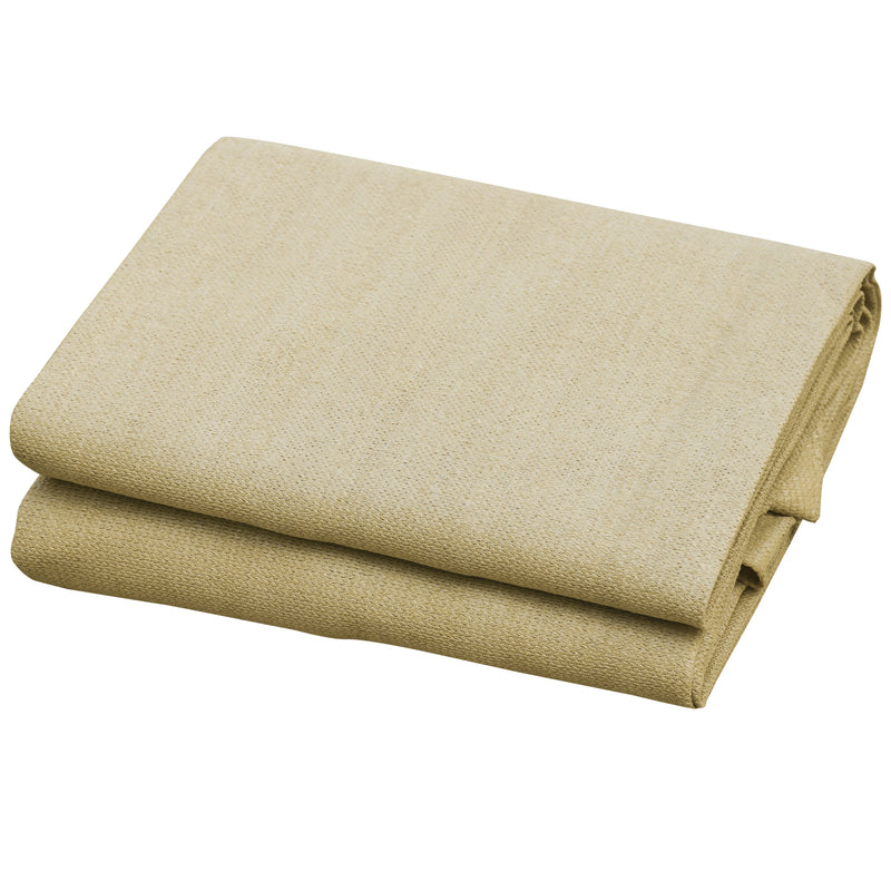 Tenda Vela da Giardino Triangolare 3x3x3m in HDPE Sabbia 