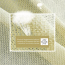 Tenda Vela da Giardino Rettangolare 3x4m in HDPE Crema 