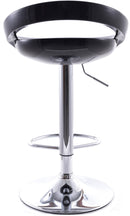 Sgabello con Alzata a Gas e Seduta Girevole in Abs Vandi Arancione