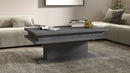 Tavolino Soggiorno 100x55x42 cm Little Big Report Grigio  