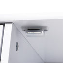 Mobiletto da Bagno con Anta e Cassetti Bianco 56x30x83 cm 