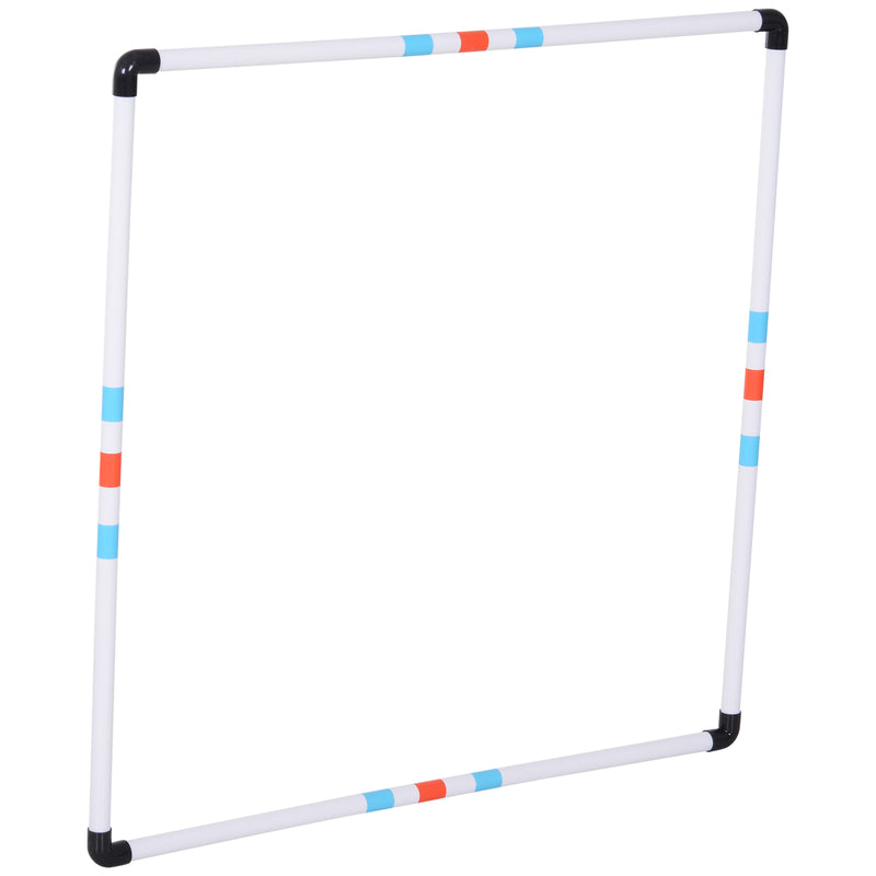 Set Addestramento Cani da Esterno Bianco Arancione Blu Ø60x300 cm 