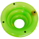 Torretta per Gatti a Tre Livelli con Palline Gioccatolo Verde 