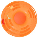 Tiragraffi Torretta a Tre Livelli con Palline Gioccatolo per Gatti Arancione 