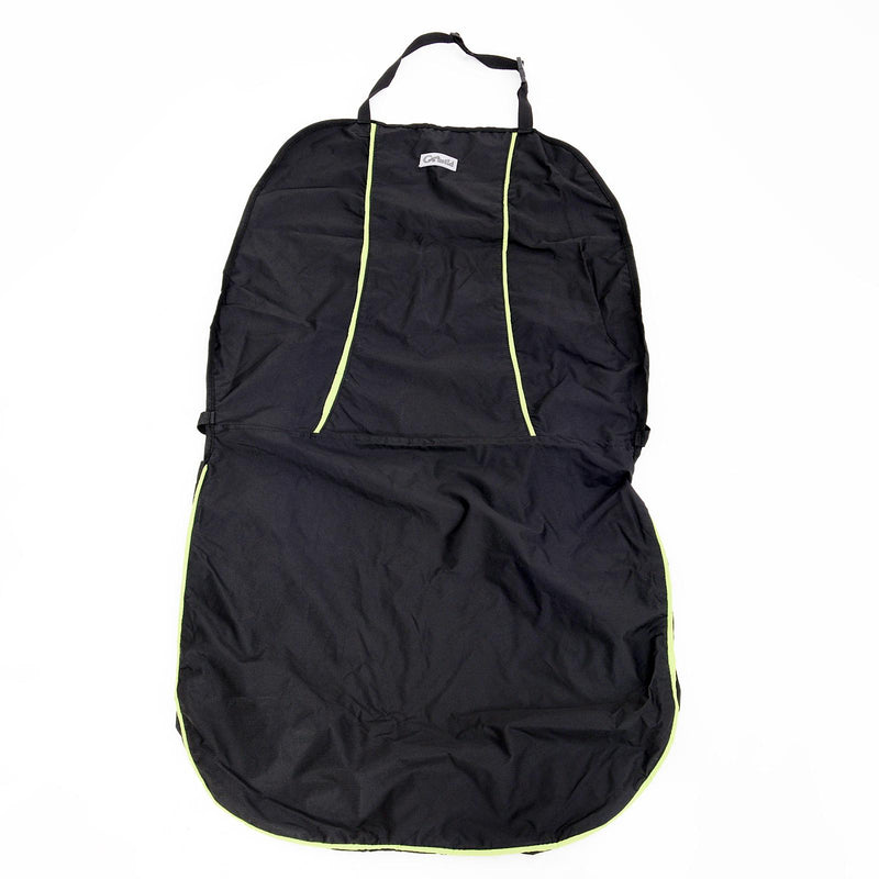 Telo Coprisedile Anteriore per Auto per Animali Domestici Nero 106x52 cm 