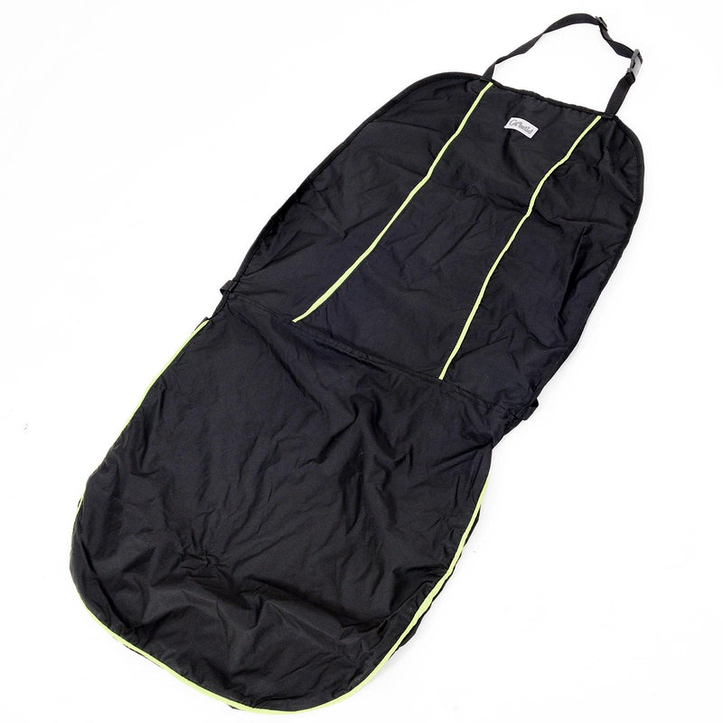 Telo Coprisedile Anteriore per Auto per Animali Domestici Nero 106x52 cm 