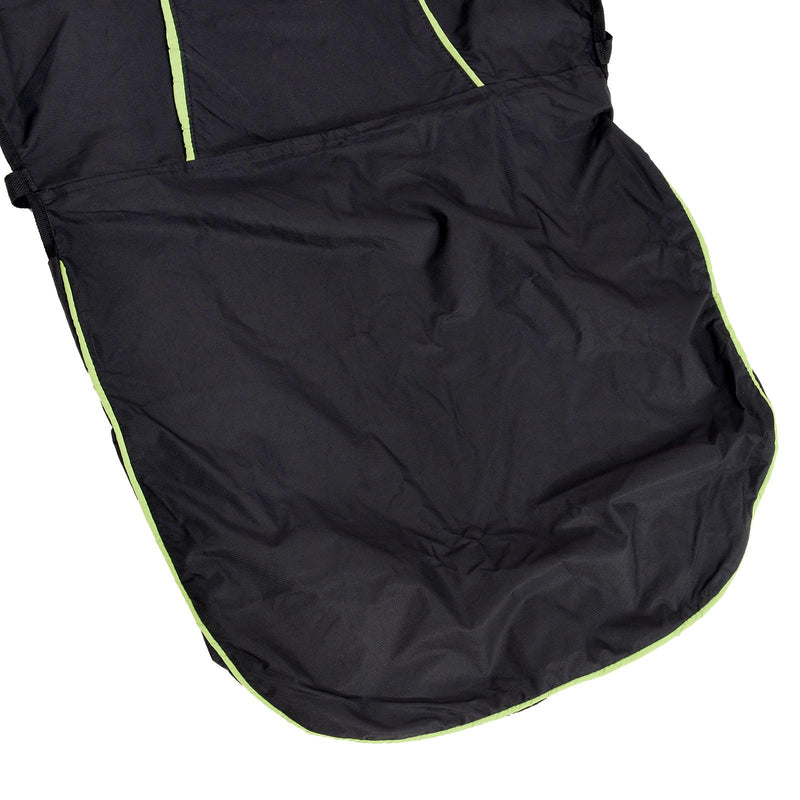 Telo Coprisedile Anteriore per Auto per Animali Domestici Nero 106x52 cm 