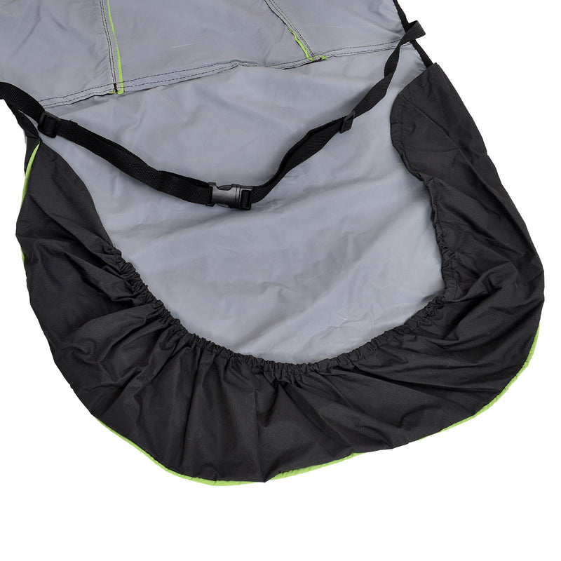 Telo Coprisedile Anteriore per Auto per Animali Domestici Nero 106x52 cm 