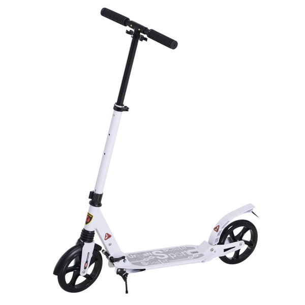 sconto Trottinette Garçon Pliable Réglable 90-105 cm Blanc