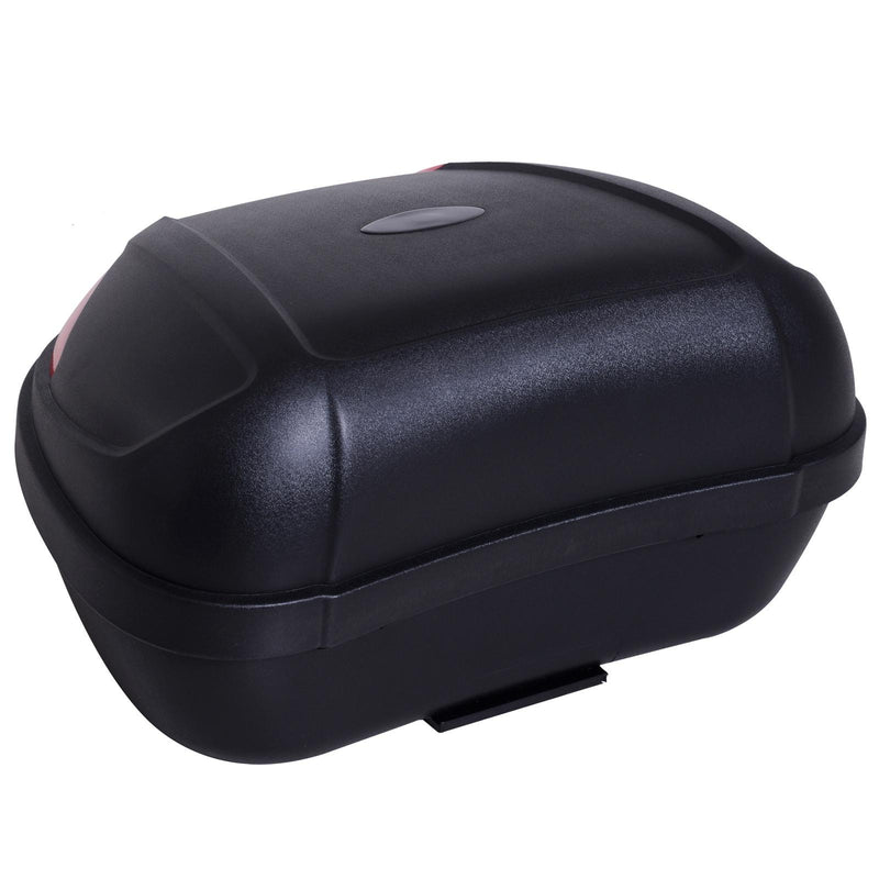 Bauletto Universale per Scooter e Moto Nero 52L 59.5x43.5x31 cm 