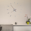 Orologio da Parete Moderno Grigio 