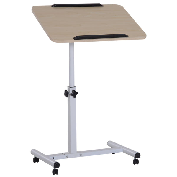 acquista Table de Travail Inclinable en Bois et Métal 60x40x64-90 cm