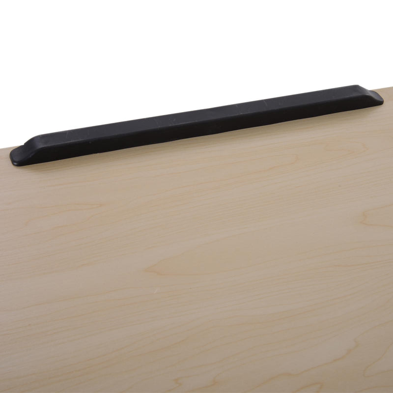 Tavolino da Lavoro Inclinabile in Legno e Metallo 60x40x64-90 cm 