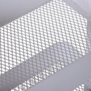 Carrello da Cucina Multiuso Salvaspazio 3 Livelli in Acciaio Bianco 44x38x88 cm 