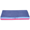 Materassino per Cani in Memory Foam 88x56x10 cm  Double Face Blu