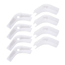 Recinto per Animali Domestici Cani Gatti Ø180 cm in Plastica  Bianco