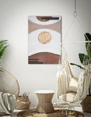 Dipinto su Tela Sunry 120x3,8x80 cm in Legno e Tessuto