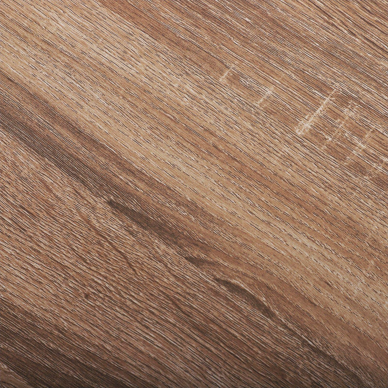 Comodino per Camera da Letto in Legno 45x35x46.5 cm  Home Rovere e Bianco