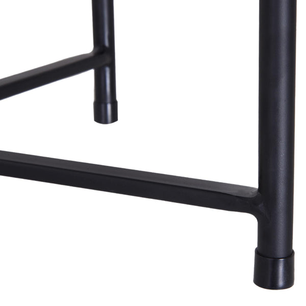 acquista Table basse ronde en métal Ø51x65 cm Industrial Black