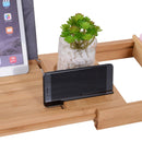 Vassoio Allungabile da Vasca da Bagno in Legno di Bambù 73.5-108Lx23x6 cm  Wood