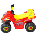 Quad Elettrico per Bambini 6V  Rosso e Giallo
